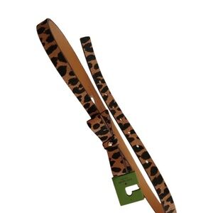 KATE SPADE NWT Leopard Print Bow Belt